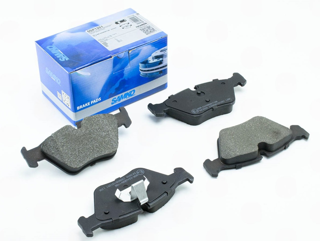 колод.торм. пер. BMW 3 E46, X3 (E83)  (Teves)  (LPR-Samko)