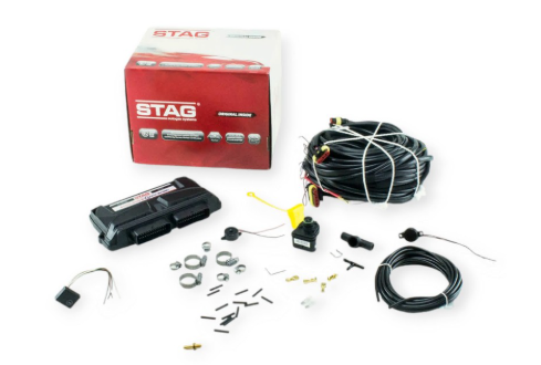 электроника 8ц STAG-300 QMAX BASIC, 8 цил., разъем тип Valtek, без датчика темп. ред.