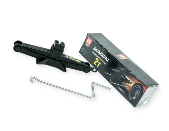 домкрат ромбовый  2Т    110-405мм  резиновая опора с вырезом Dk