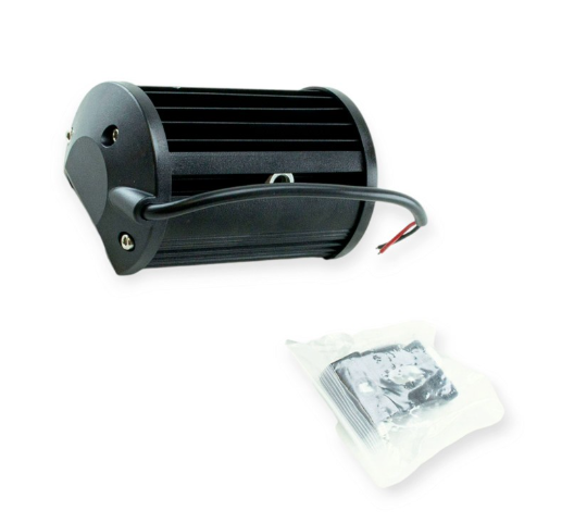 фара дополнительная LED  прямоуг. 130х75х65 (Д/В/Ш) 72W OPL-TWL-72W03 - зображення 2