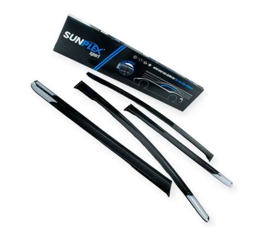 ветровик Mitsubishi L 200 2015-2019 Storm (скотч) Sunplex