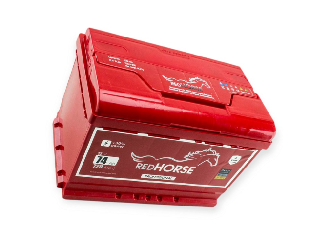 Аккумулятор Red Horse  74Ач 720А professional (L3) (1)