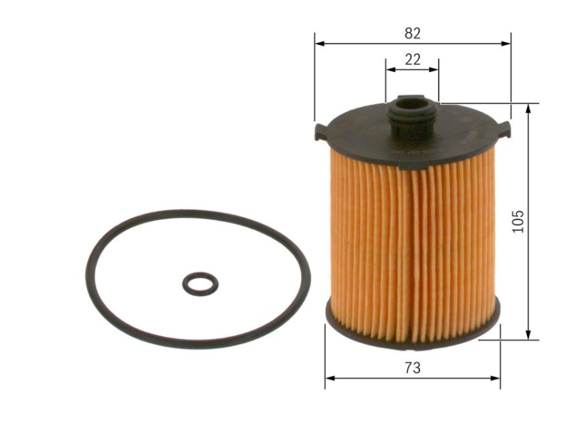 Масляний фільтр F 026 407 152 - зображення 2