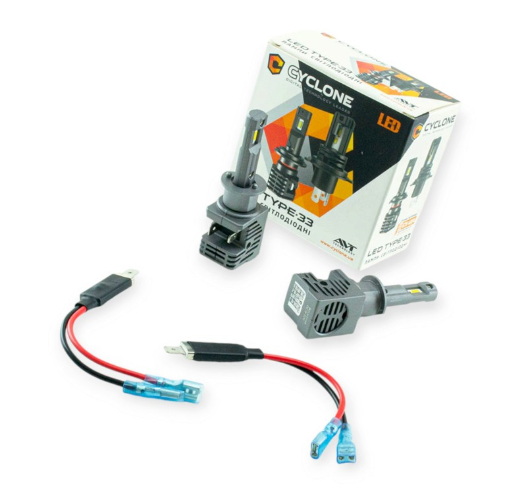 лампа LED H1 12V Type 33 12W 5000K 4800L радиатор