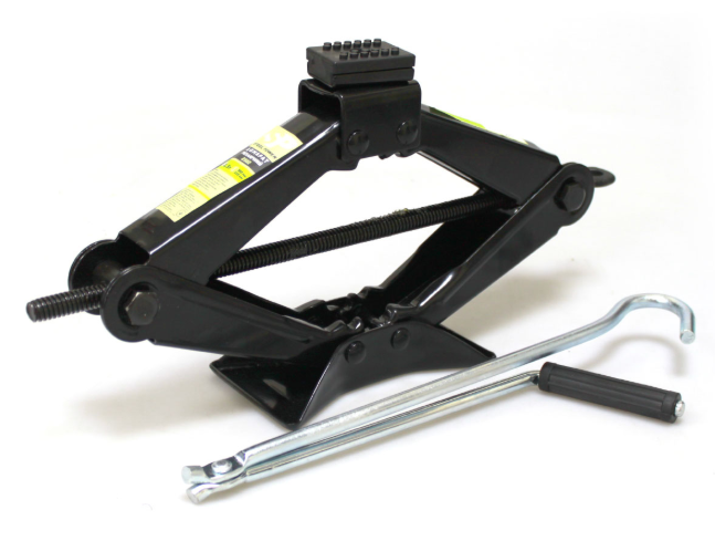 домкрат ромбовый  1,5Т 110-360мм  резиновая опора Steel Power