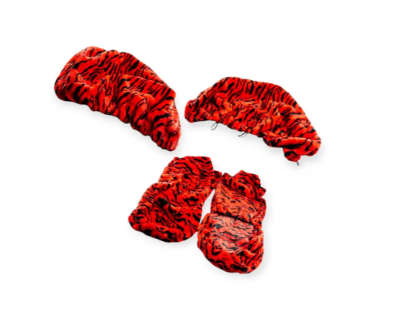 чехлы салона универс. "меховые" тигр красный  №17