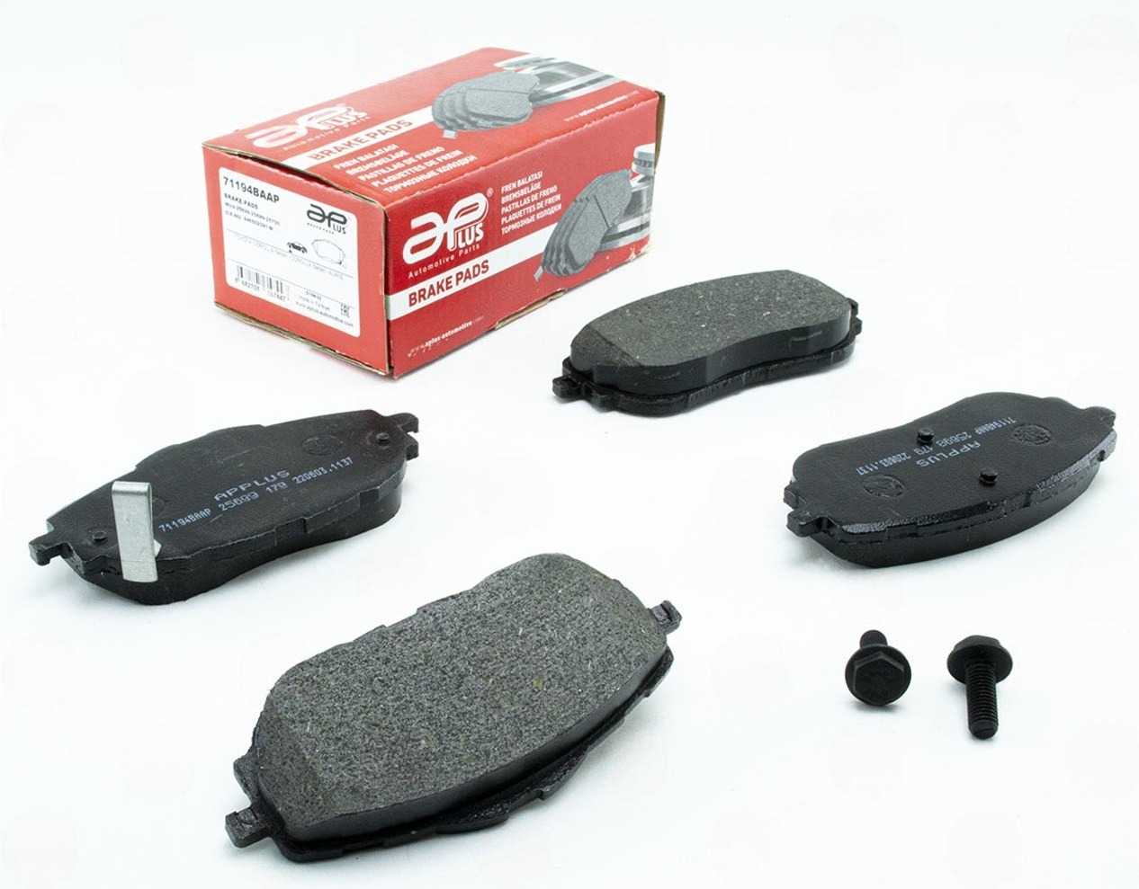 колод.торм. пер. Toyota Corolla 12->  (APLUS)