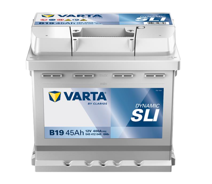 Аккумулятор - ERA SLI , 45Ah , EN  400 , 207x175x190 (ДхШхВ) , правий "+" , 6СТ-45 АзЕ