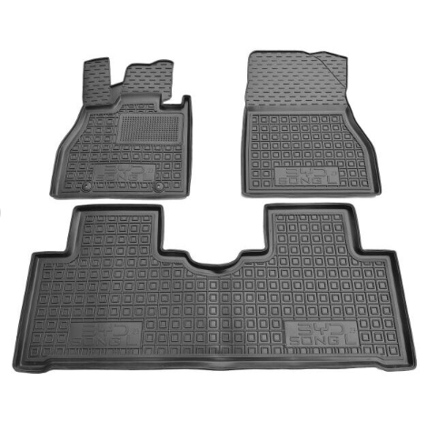 коврики салона BYD Song L Mod борт 2023-> 2,5см