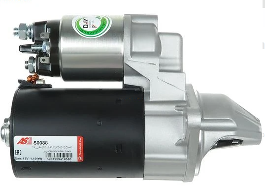 стартер Opel Astra F, G, H, Combo, Corsa 86-> (12V/1.1kw) (z=9)  (AS-PL)