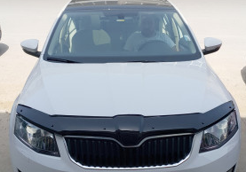 мухобойка Skoda Oktavia III A-7 сед/унив 2013-2017 VIP Китай SK09 - зображення 2