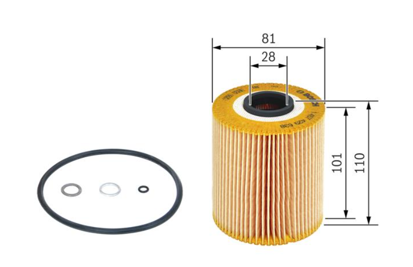 Масляний фільтр 1 457 429 638 - зображення 2