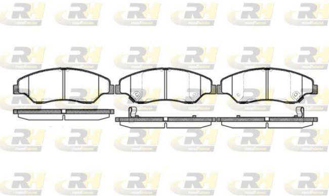 Гальмівні колодки дискові
