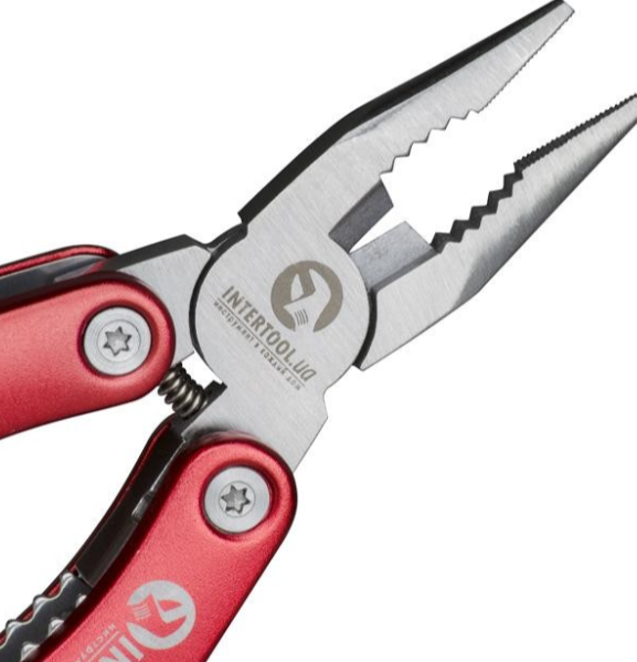 мультиинструмент 12 в 1, L-160мм (чехол) Intertool HT-0541 - зображення 6
