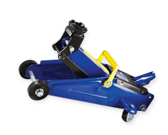 домкрат гидравл. подкатной 2 Т  125-300мм 6,3кг  (футляр) Vitol