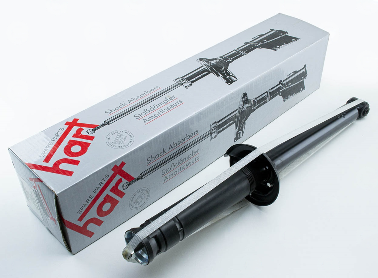 амортизатор зад. Ford Fiesta (98-02)  (HART)