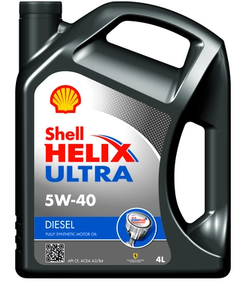 масло Shell 5W-40 Helix Ultra Diesel (4л)