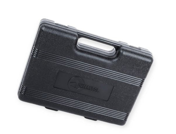 набор инструмента  3/8"  39 шт, 8-22 мм с трещ., удленит., кардан, свечн., удлин. головк, биты Тайва ET-6039 - зображення 4