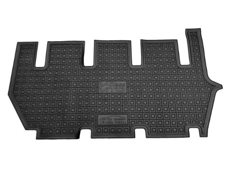 коврики салона Mercedes Vito/Viano W447 (V-class) 2015-> (3-й ряд) борт 2,5см, с перемычкой