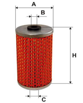 фильтр масл. MB 190 W201 ->84   (WIX)