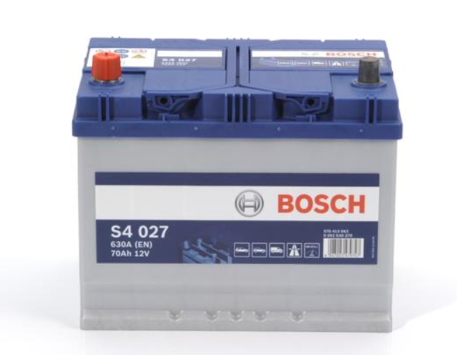 Аккумулятор BOSCH  70Ач 630А S4 ASIA (D26) (1) (2 года гар)