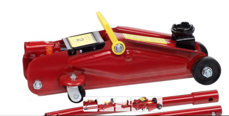 Підкатний домкрат 2T TUV GS, 135-330 мм