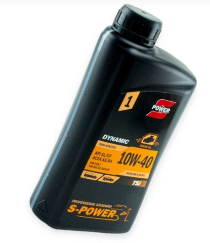 масло S-Power 10W-40 Dynamic TSi SL/CF (1л) 334121 - зображення 1
