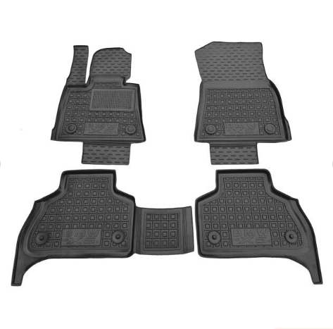 коврики салона BMW X5 G05 2018-> борт 2,5см, с перемычкой
