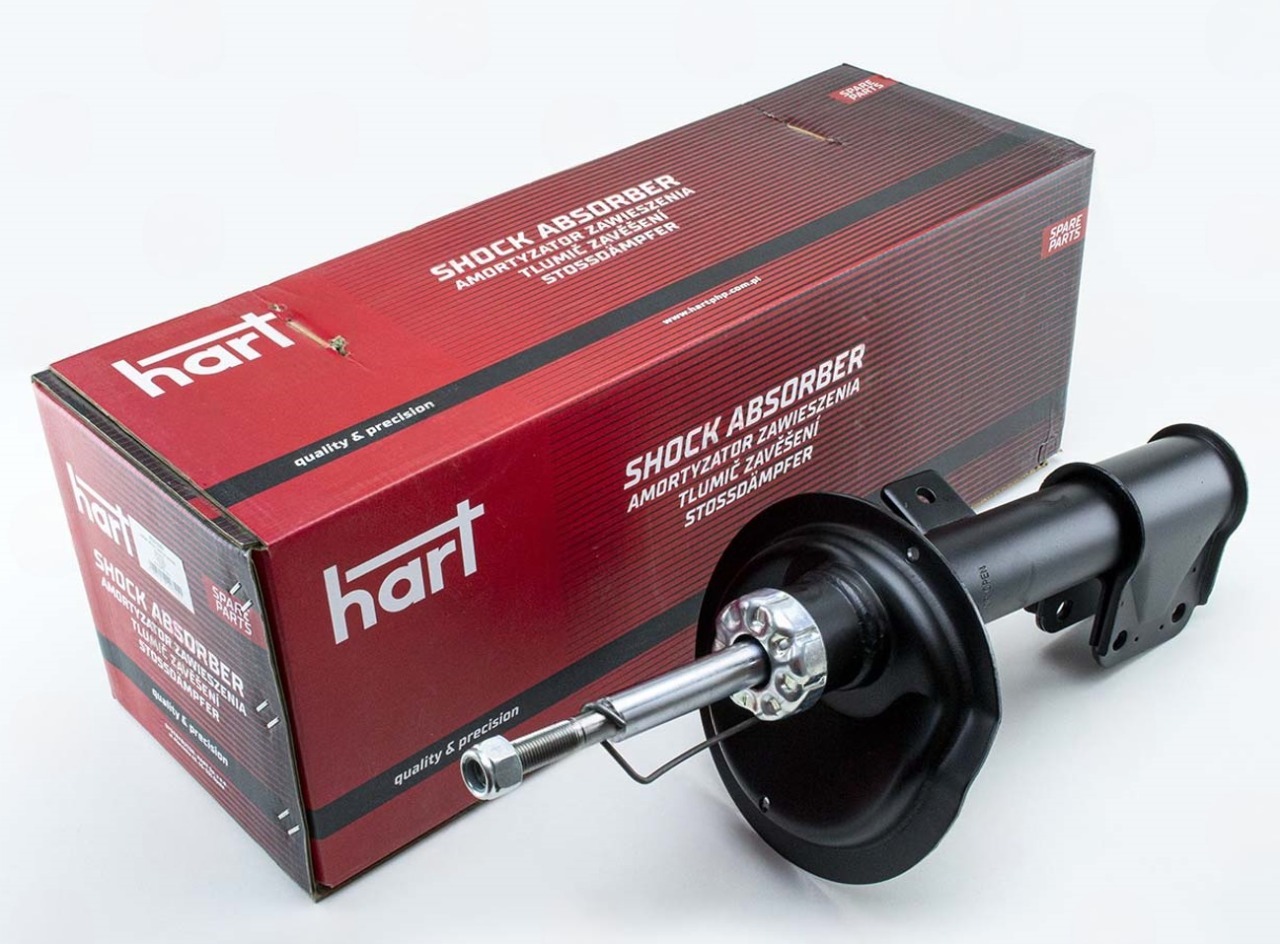 амортизатор пер. Citroën C4, Peugeot 307 1.6HDI правый R 04->  (HART)