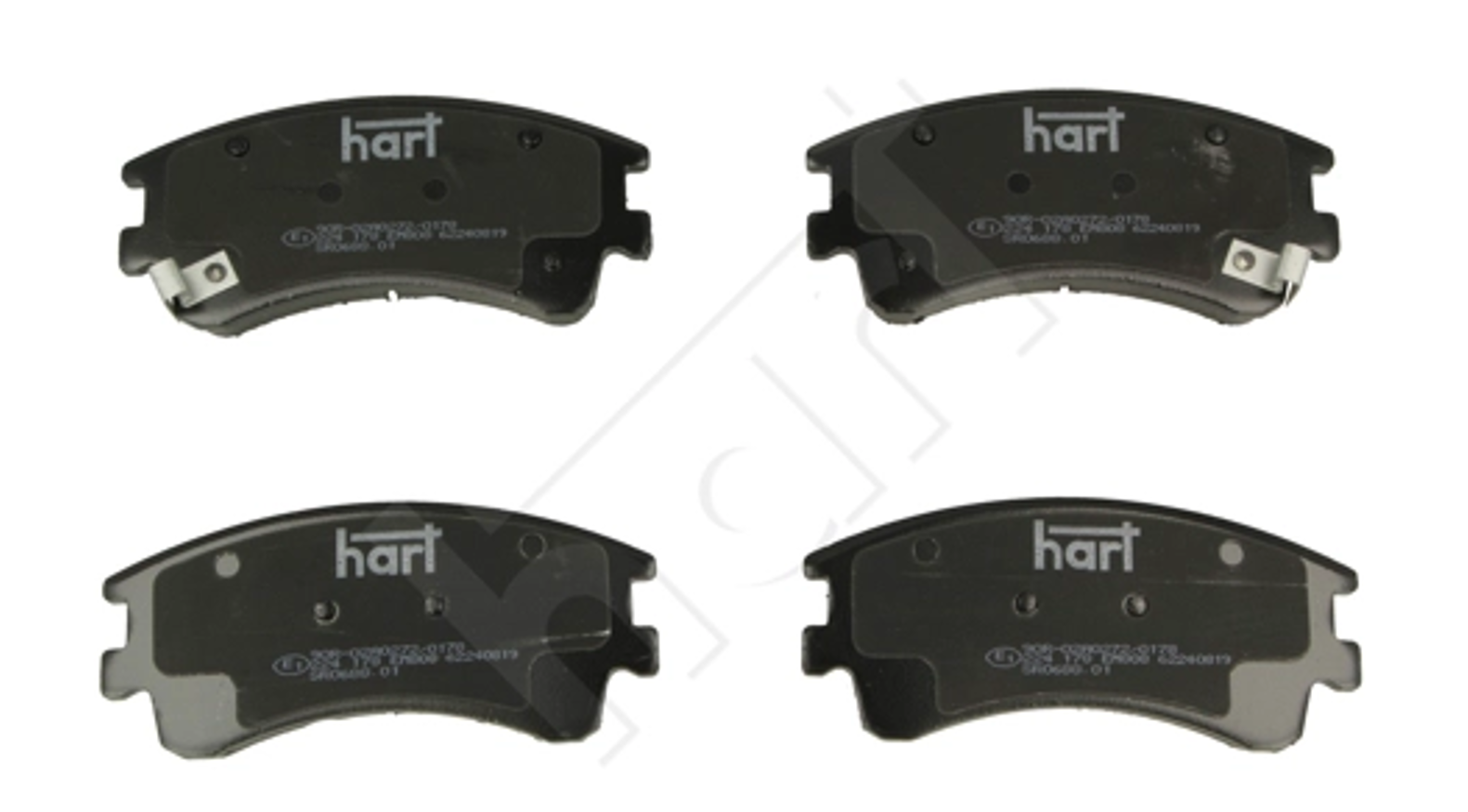 колод.торм. пер. Mazda 6 (02-07)  (HART)