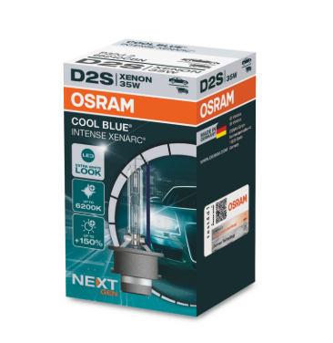 Лампа ксеноновая D2S 12V 35W OSRAM Cool Blue Intense Next Gen 6200K