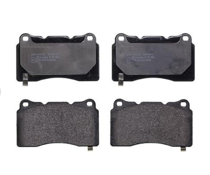колод. торм. пер. TESLA MODEL S 09/12->,TESLA MODEL X 09/13-> (Brembo)