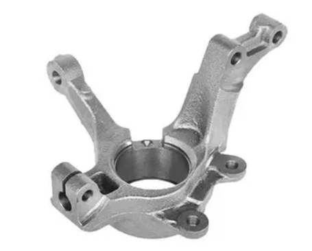 кулак поворотный Logan левый (без АБС) EuroEx Ex-48867