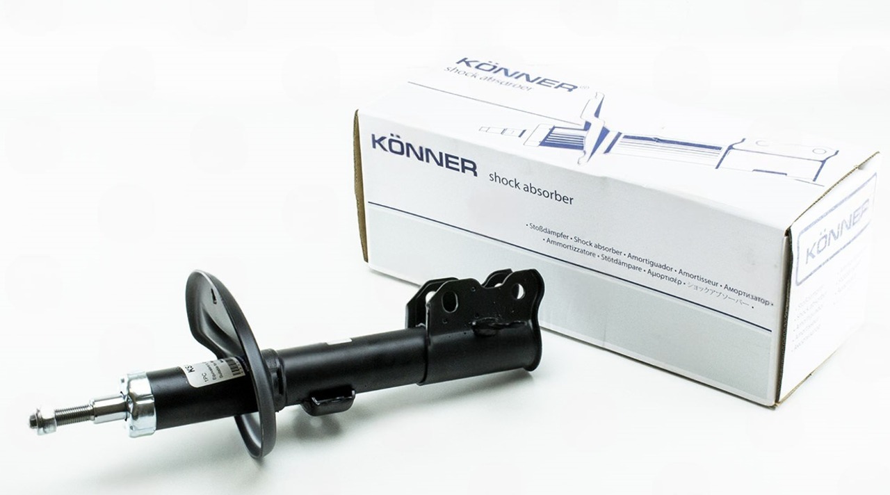 стойка передняя Chevrolet AVEO левая (Könner) масл.