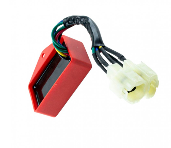 коммутатор GY 6-50/125/150 тюнинг красный на 6 проводов  (Тайвань) 177157 - зображення 2