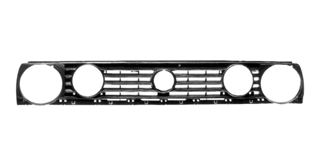 Решітка радіатора чорн. (4 фонаря) GTD 9/87-