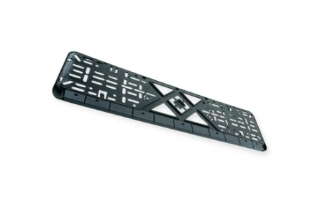 рамка под номер книжка  "LADA SAMARA"  рельефная хром улучшенная LADA SAMARA  SPR - зображення 2