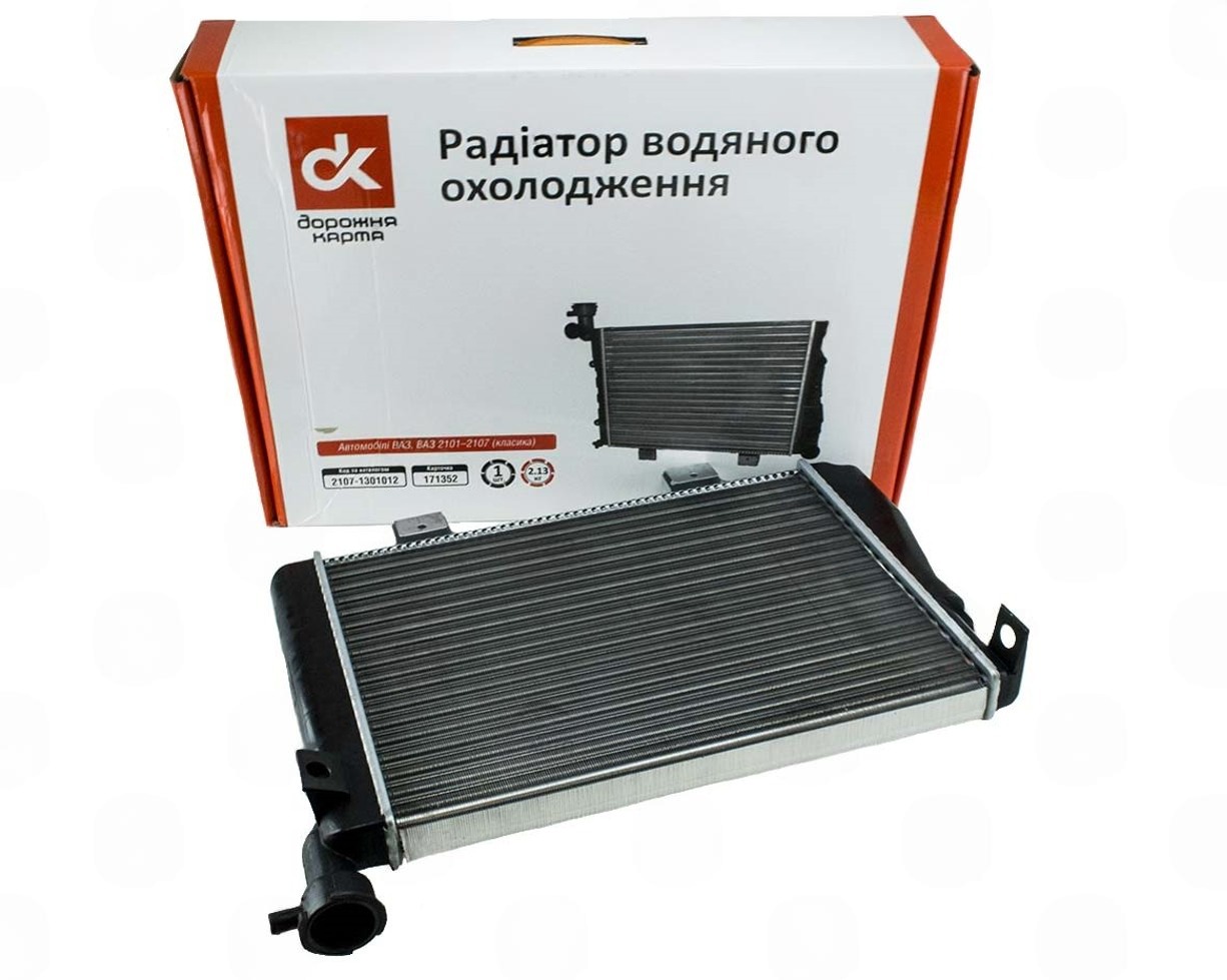 радиатор двиг.2107  алюм. DK