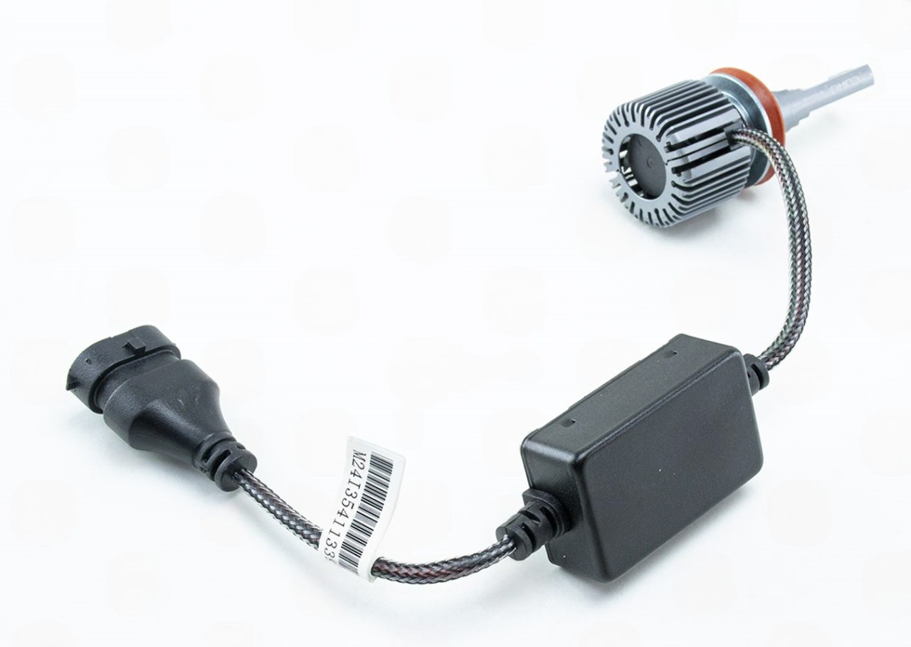 лампа LED H8/H9/H11/H16 12V-24V  80W EUROTUN Z5 14000L 6000K CAN BUS радиатор с вентилят.