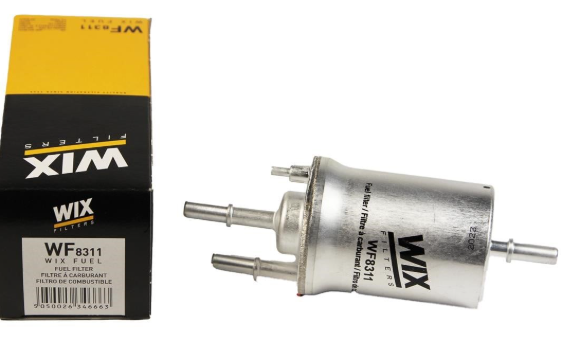 фильтр топливный Skoda Fabia/VW Polo 1.2/1.4 01->(с регулятором давления)  (WIX)