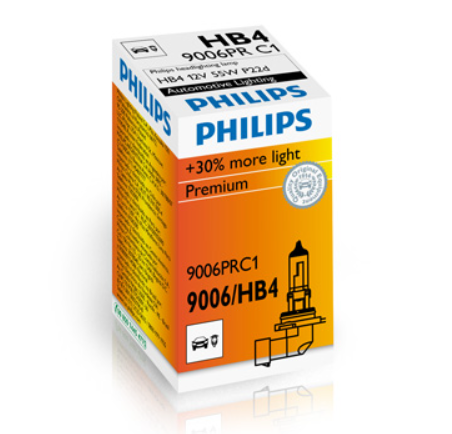лампа НВ4 12V 51W PHILIPS Premium