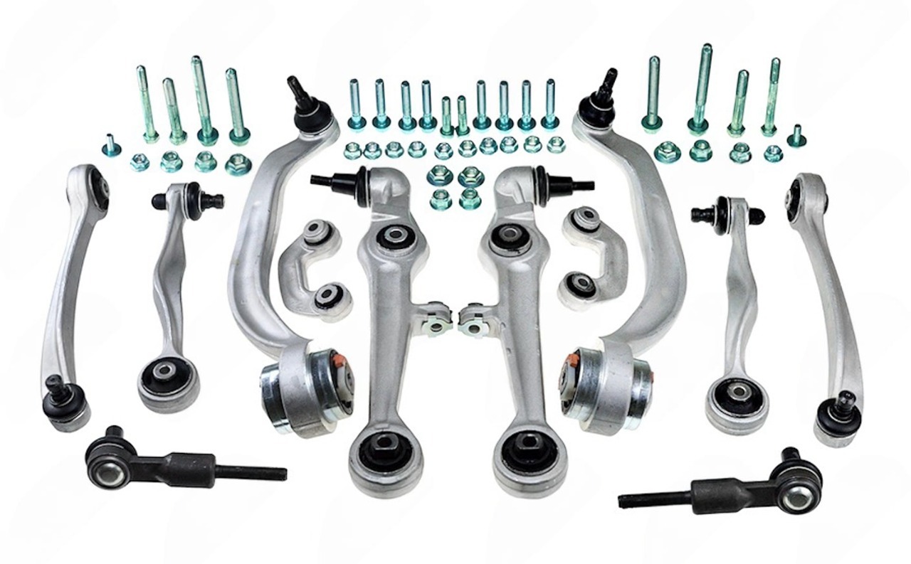 рычаг перед. комплект VW Passat B5, Audi A4-A6 (конус 21-24.5mm)  (NTY)