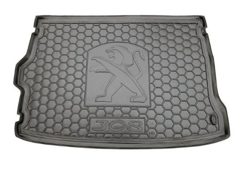 коврик багажника Peugeot P 308 2014-2022 хетчбэк
