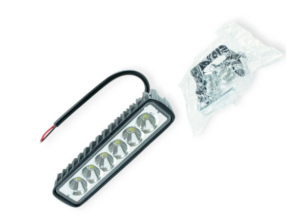 фара дополнительная LED  прямоуг. 150х38х40 (Д/В/Ш) 18W SP дальний