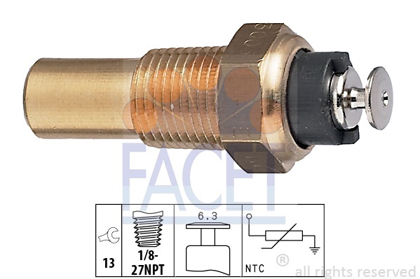 Датчик температури охолоджуючої рідини