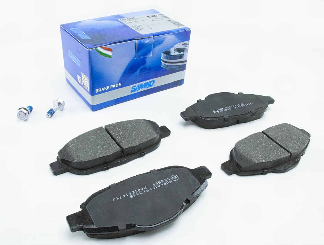 колод.торм. пер. Peugeot 308/CC/SW, 3008 07-> (Bosch)   (LPR-Samko)