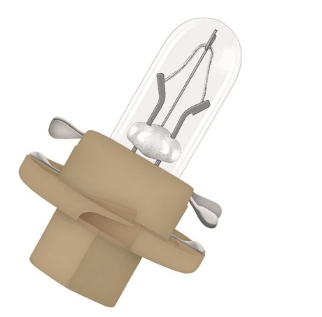 лампа БЦ 12V 1,5W Bax8.4d OSRAM с патроном
