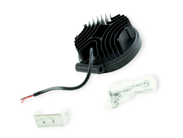 фара дополнительная LED  круглая 110х45 (Дм/Ш) 27W ближний 00527 - зображення 2