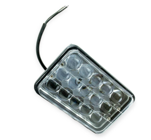 фара дополнительная LED  прямоуг. 170х110х75 (Д/В/Ш) 45W (без. крепления) OPL-4×6SFB - зображення 1