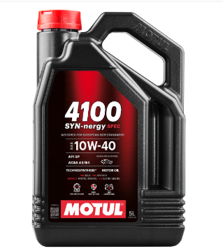 масло Motul 10W-40 4100 Syn-nergy Spec (5л) заміна 387606 і 839451